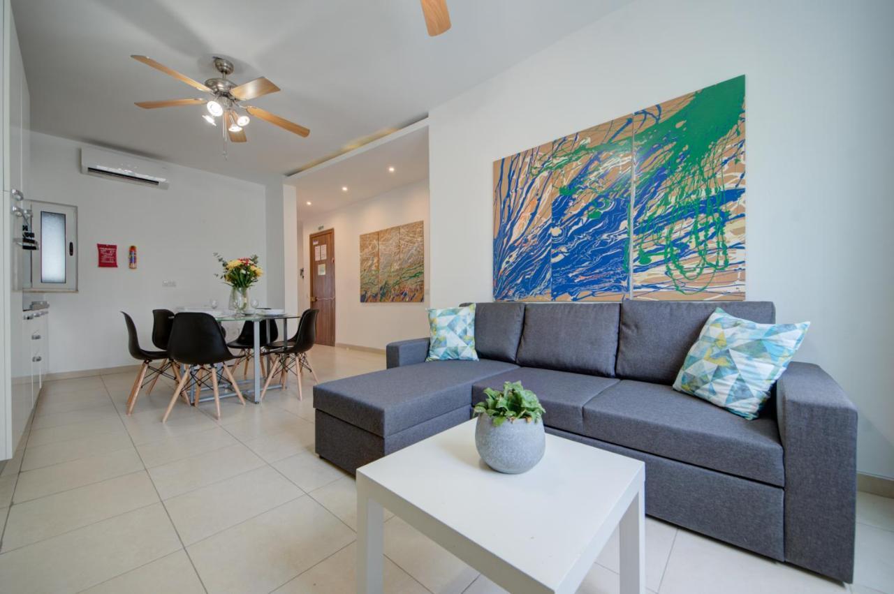 Azure Haven - Gzira Apartments And Penthouse By Shortletsmalta المظهر الخارجي الصورة